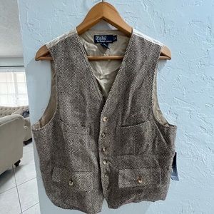 Polo by Ralph Lauren tan vest (BRAND NEW NEVER BEEN WORN!)